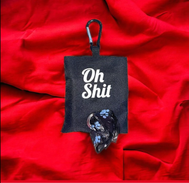 "Oh Shit" Poop Bag Holder / Dispenser