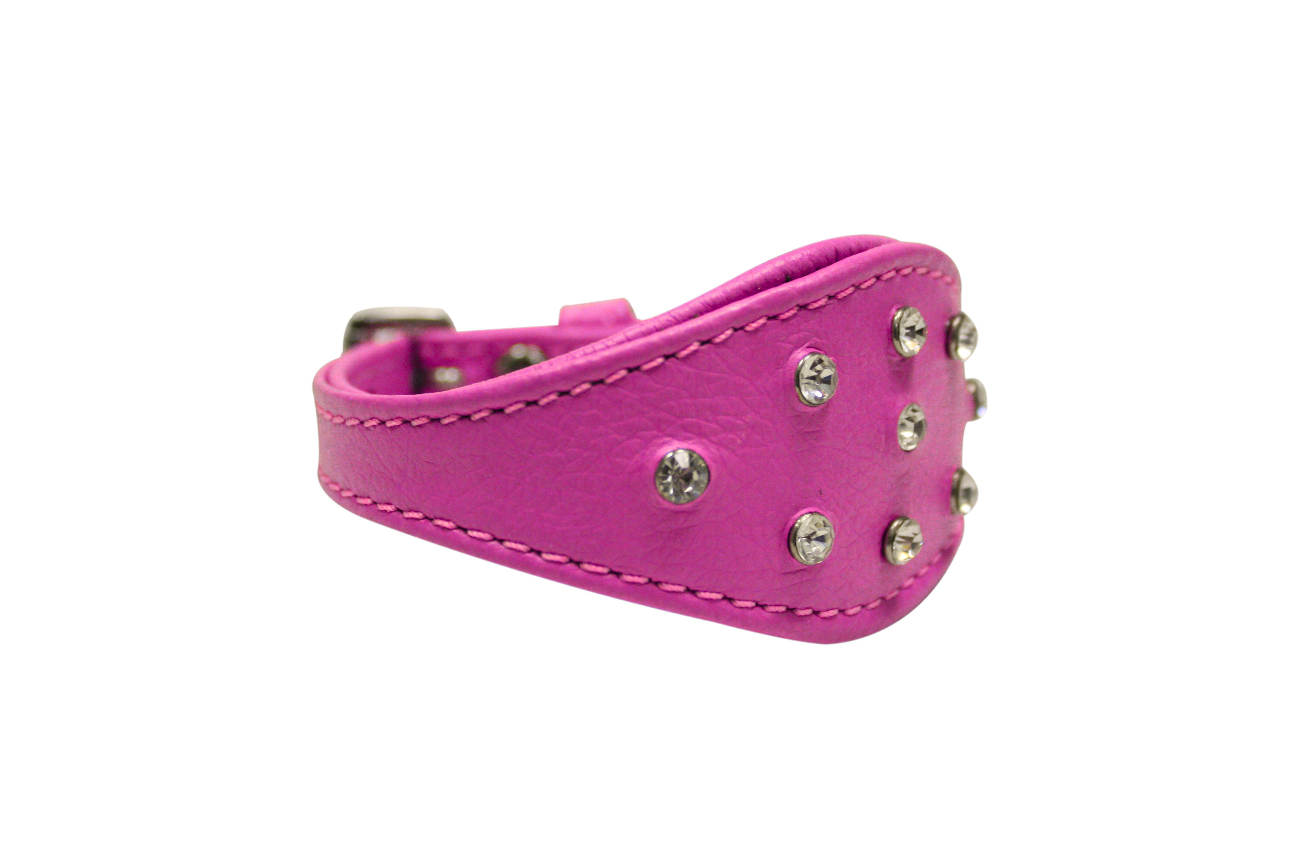 Long Lean Large Dog leather collar FINAL SALE from