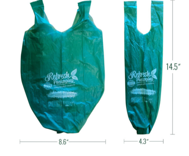 LargeDog Compostable Pet Waste Bags with handles