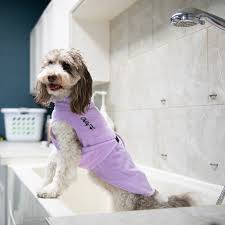 Large Dog Cooling Soaker Coat / Bath Robe