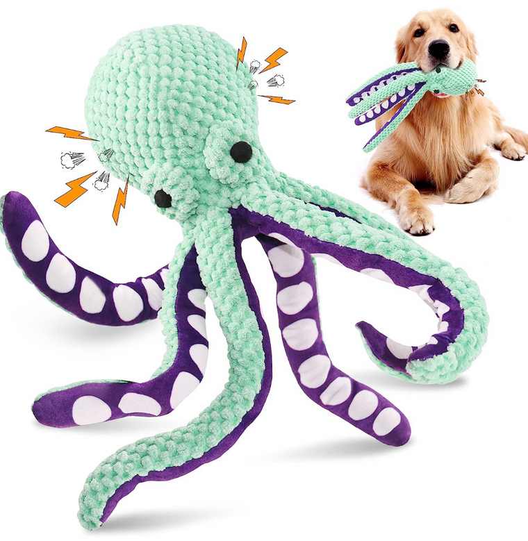 NEW! Large Dog Octopus Toy