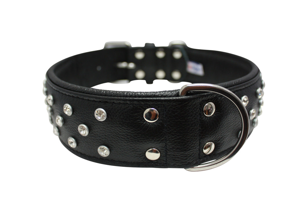 Collar - Athens Rhinestone (Leather)