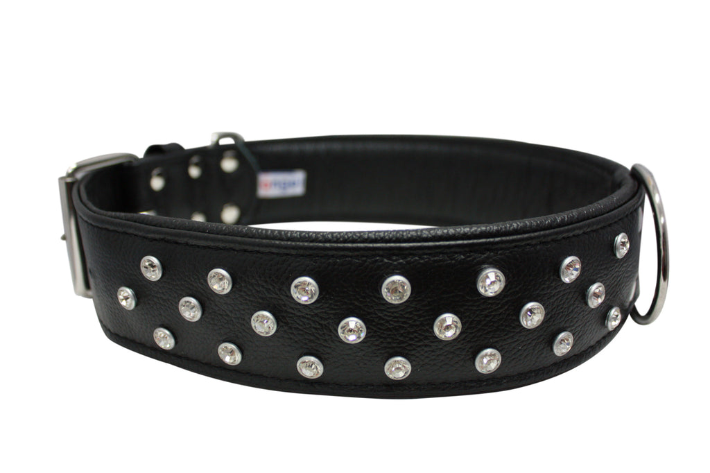 Collar - Athens Rhinestone (Leather)
