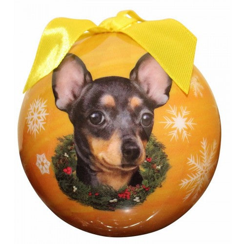 Christmas Ornament - Chihuahua, Black