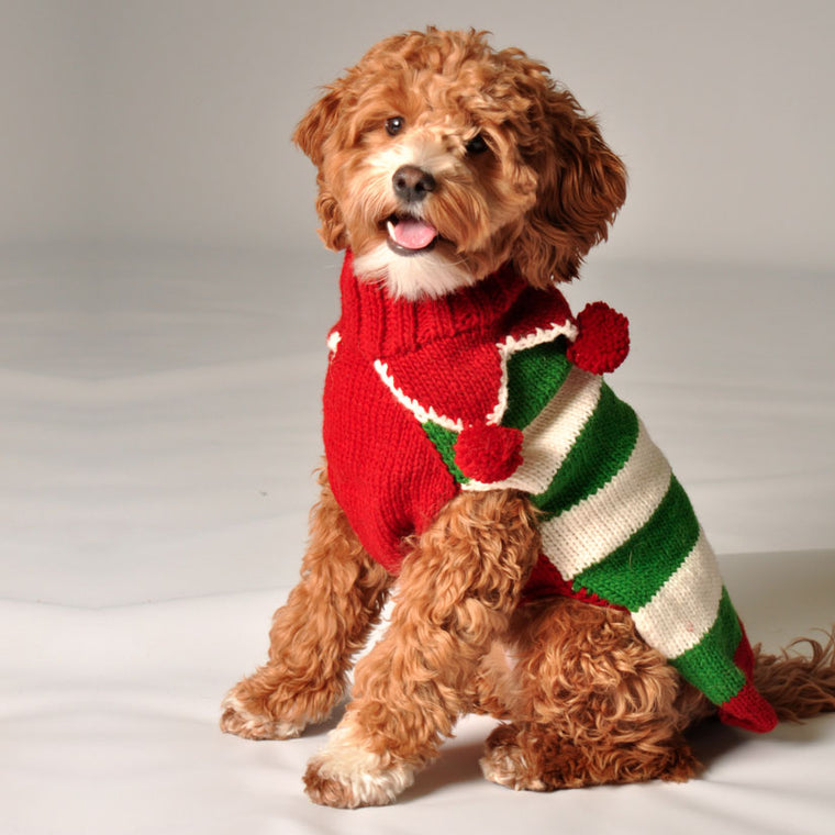 Apparel - Sweater - Wool - "Christmas Elf"
