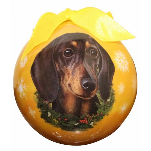 Christmas Ornament - Dachshund, Black