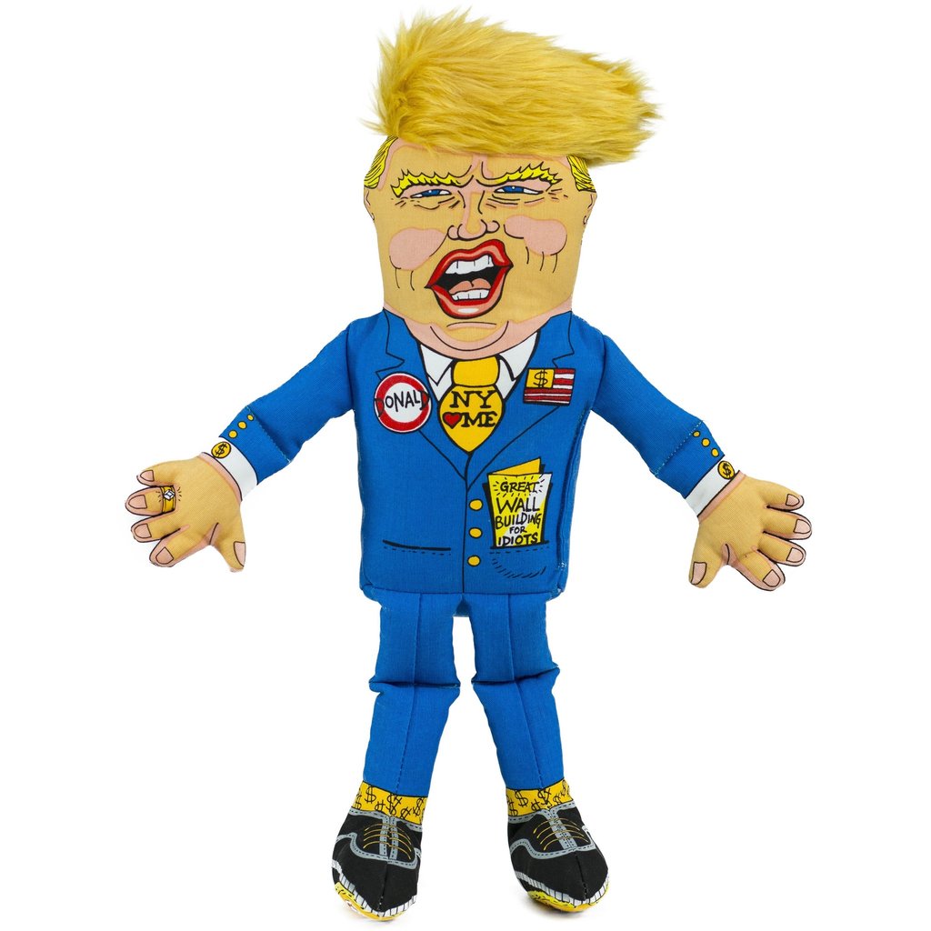 17" Donald Trump Dog Toy