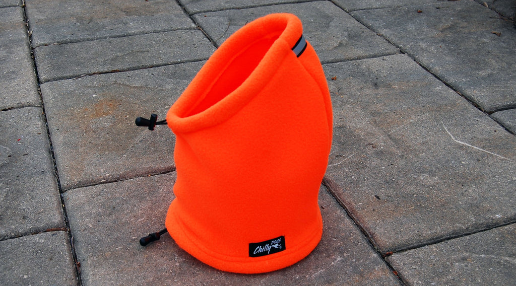 Dog Hat / Head Muff - Orange