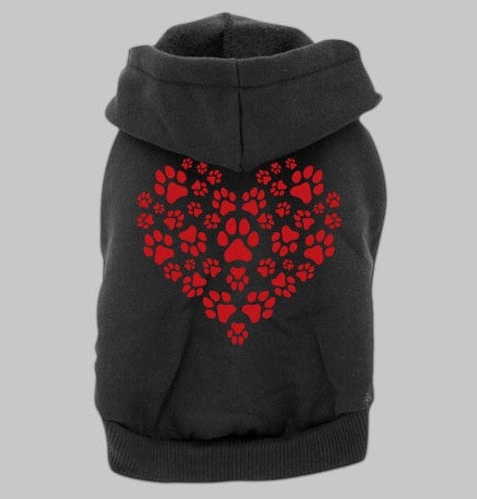 Dog Hoodie - Heart of Paws
