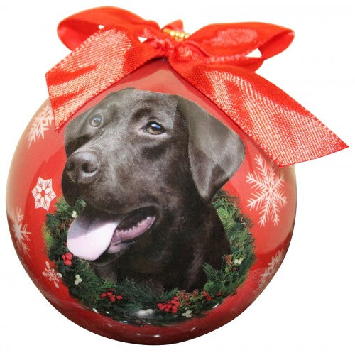 Christmas Ornament - Labrador, Chocolate
