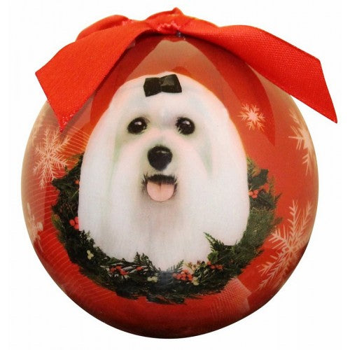 Christmas Ornament - Maltese