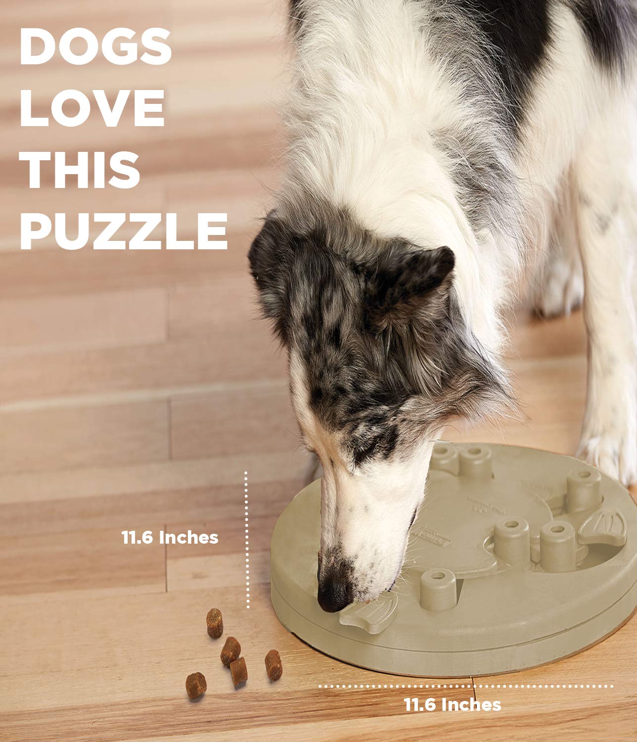Worker Composite Interactive Puzzle Game Dog Toy