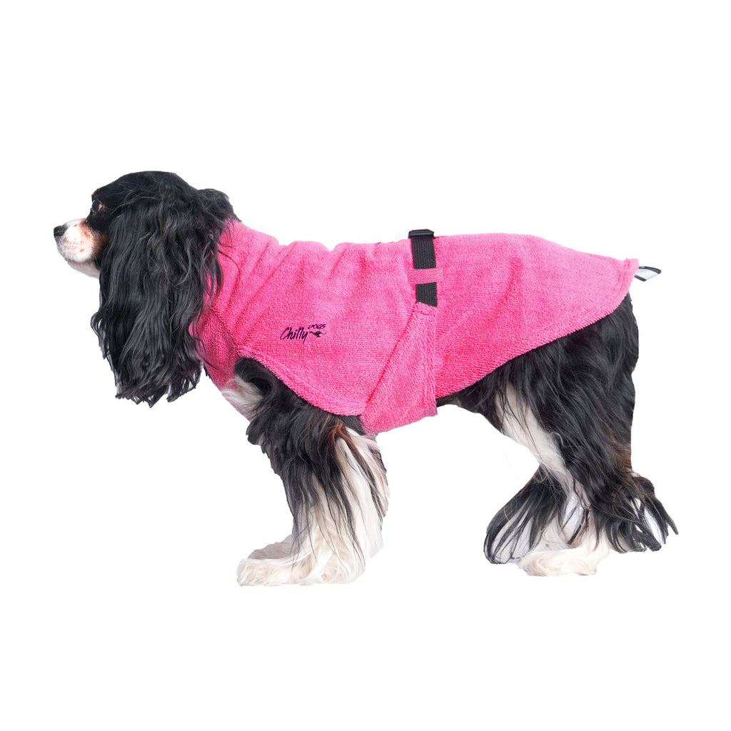 Long & Lean Dog Cooling Soaker Coat / Bath Robe